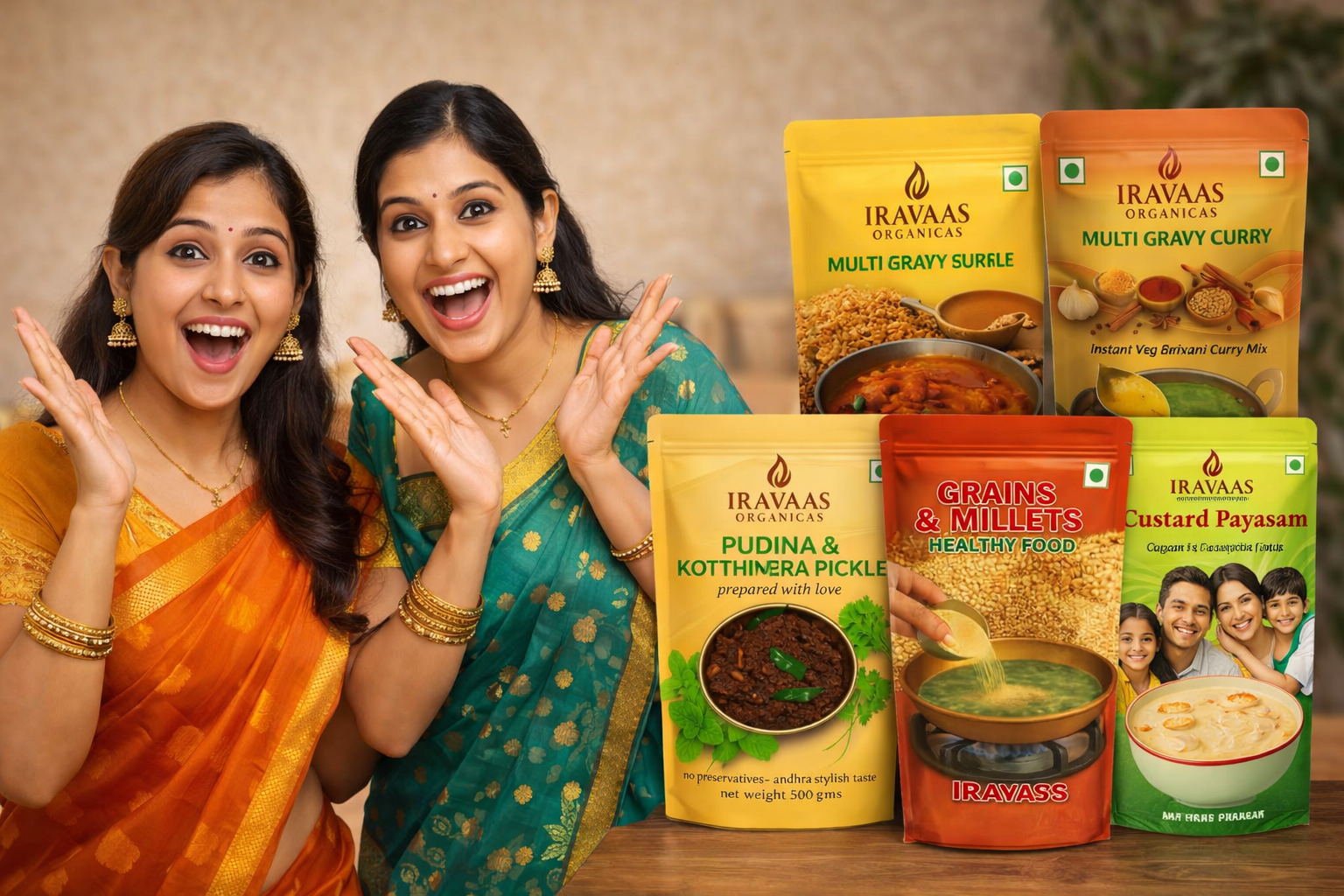Iravaa’s Food Products
