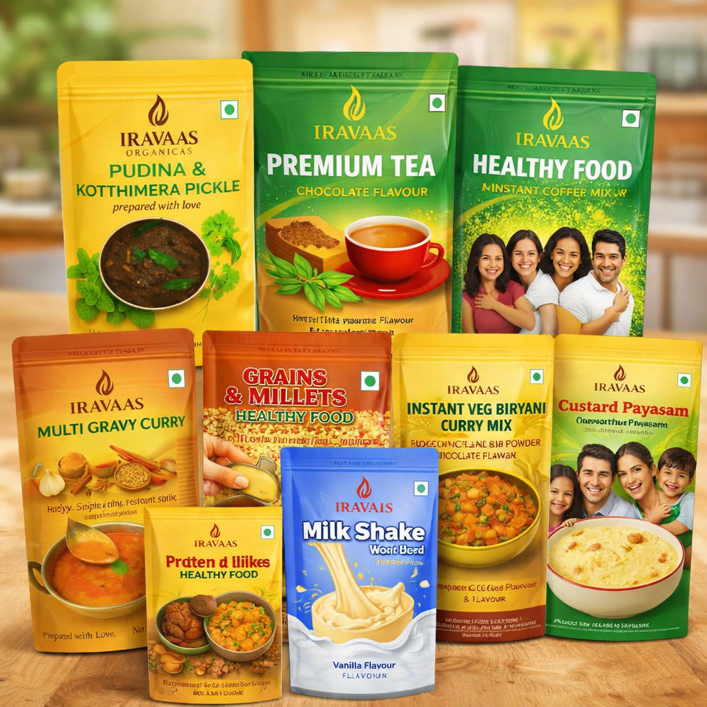 Iravaa’s Food Products