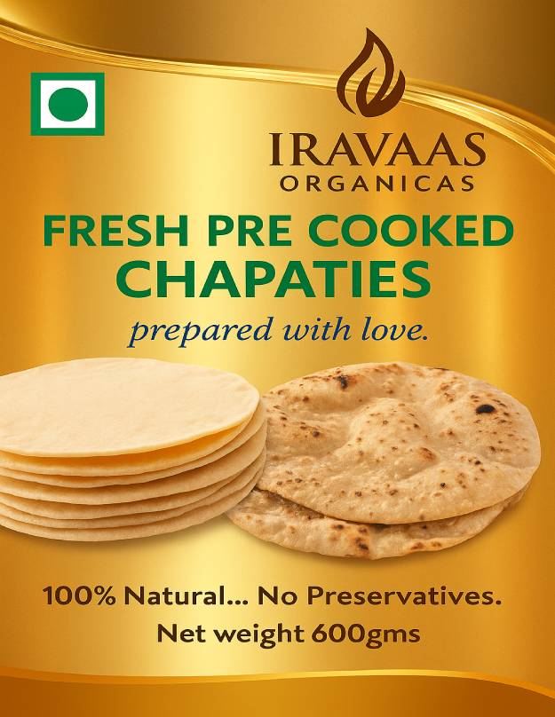 Chapathies (Pre Cooked) – 12 PIECES